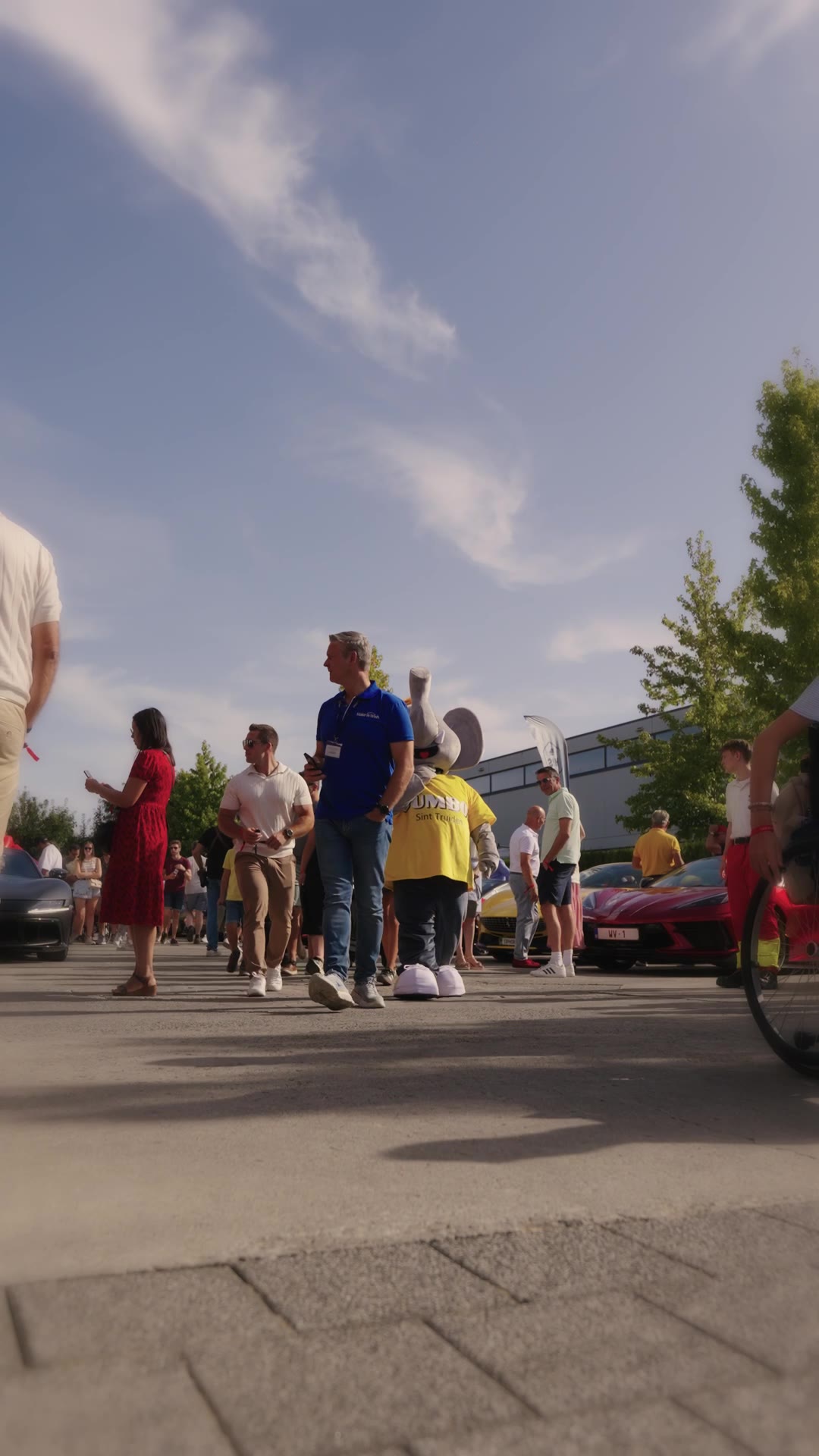 Cars for Kids, charity event op straat
